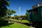 Mimoriadny historický vlak vchádza do stanice na 2. koľaj, 28.08.2016, © Mayo