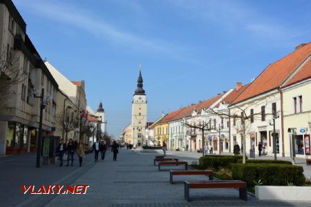 24.3.2017 - Trnava: Pešia zóna na Hlavnej ulici  © Ondrej Krajňák