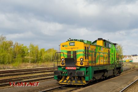 14.04.2017 - Kladno: 730.625, zážitkový vlak KDS 11639 © Jiří Řechka