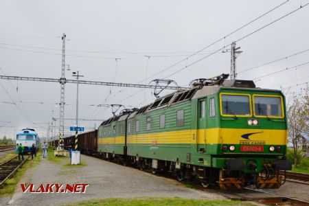 23.4.2017 - Slovenské Nové Mesto: Nákladný vlak do Čiernej nad Tisou © Ondrej Krajňák