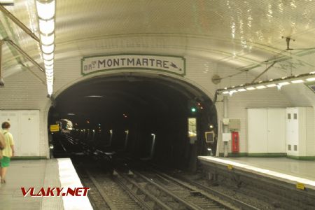 Paříž: metro, 9. 8. 2016 © Libor Peltan