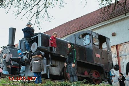 31.10.2015 - Zlonice-Lisovice: BN 60-3559, nejstarší dochovaná lokomotiva ze 70 vyrobených © Jiří Řechka