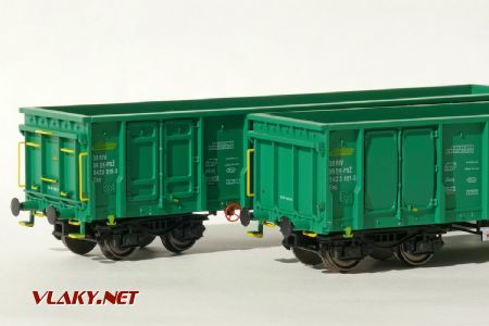 Set modelov vozňov radu Eas dopravcu PSŽ © Martin Balkovský