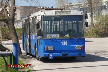 Varna: autoškolní 14Tr ve vozovně trolejbusů, 11. 4. 2021 © Libor Peltan