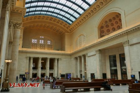 Chicago Union Station: historická výpravní budova, 24. 7. 2022 © Libor Peltan