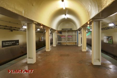 Chicago/Dearborn Street Tunnel/Monroe–Jackson: zrušený výlez z mezistanice do Adams Street, 26. 7. 2022 © Libor Peltan