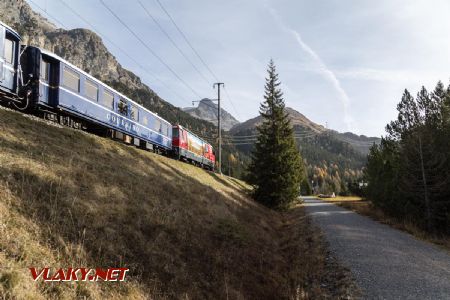 29.10.2022 – Salónny vlak pre 150 pozvaných prichádza do Predy, © Tomáš Votava