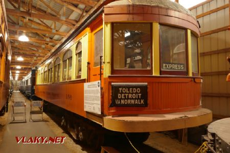 Illinois Railway Museum: Lake Shore Electric #150 (Niles Car & Mfg. Company 1906), 26. 7. 2022 © Libor Peltan