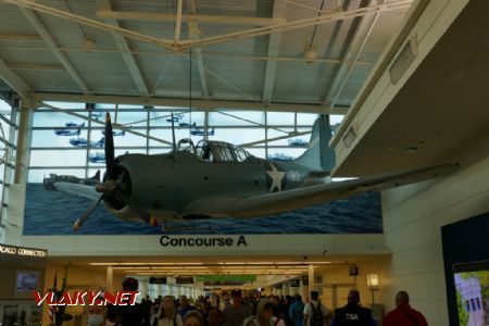 MDW: Douglas SBD Dauntless jako památník bitvy u Midway, 27. 7. 2022 © Libor Peltan