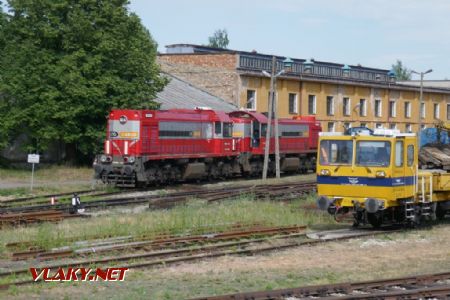 Suwałki: dvě rozdílné TEM2 LTG Cargo, 13. 6. 2023 © Libor Peltan
