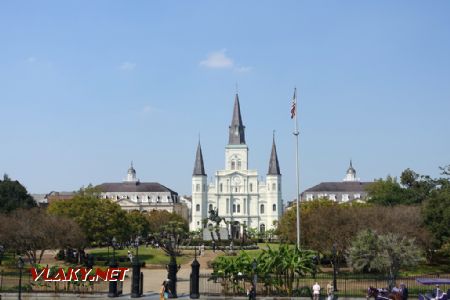 New Orleans, Francouzská čtvrť, Cathedral basilica of Saint Louis, 18.10.2023 © Jiří Mazal