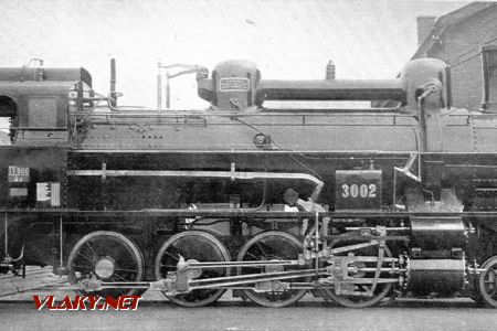 Rušeň radu 170 Južnej dráhy konštruktéra Gölsdorfa, okolo roku 1907. Zdroj: wikipedia, autor originálu neznámy