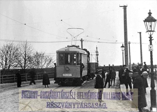 1914- 1918- Bratislava, dnešné Šafárikovo námestie- električka rady Cmg (1435 mm)