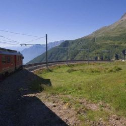 Po trase Bernina Expressu 