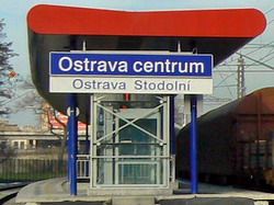 Nová železniční zastávka Ostrava centrum
