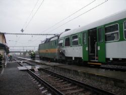 Zrážka vlakov v Moravanoch