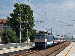 Meranie parametrov železničného zvršku Bratislava Rača - Piešťany na 160 km/h