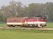 Klasická súprava na trati Štúrovo - Levice