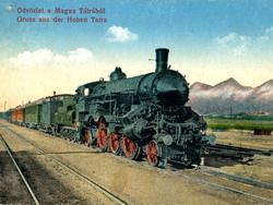 Železničná história na starých pohľadniciach