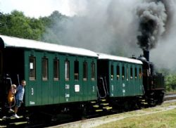 Parným vlakom na otvorenie sezóny Čiernohronskej železnice