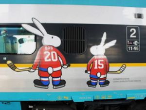 Hokejové Pendolino se poprvé vydalo do Ostravy