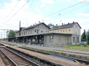 Železniční stanice Velký Osek slovem a obrazem (1)
