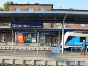 Přijeli jste do stanice Olomouc hlavní nádraží ...