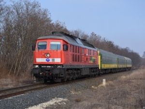 Za vlaky zimním Maďarskem