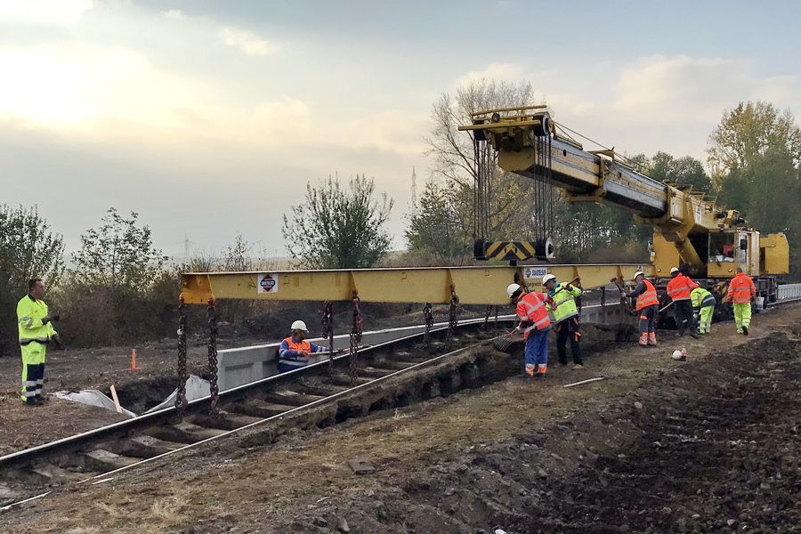 Swietelsky Rail se podílí na modernizaci tratě Lovosice – Louny
