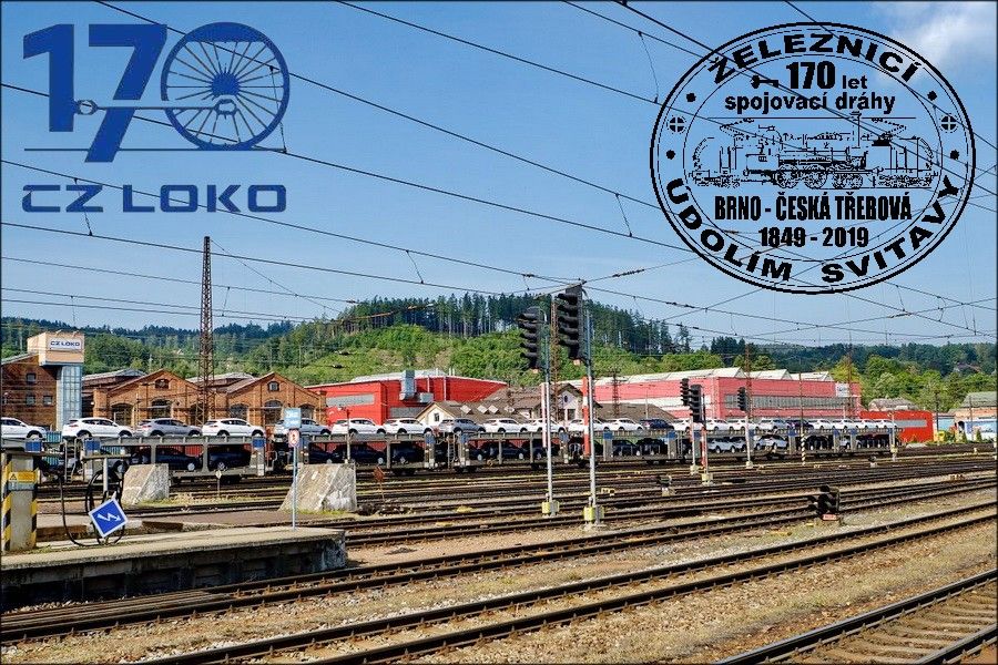 Českotřebovská lokomotivka si připomněla 170 let své historie