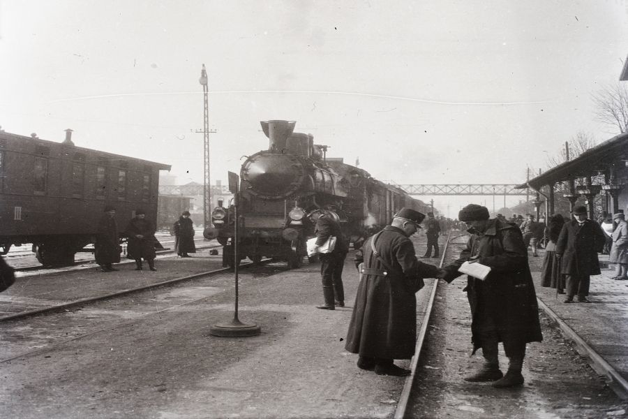 Železničné fotografie z historického fotoarchívu Fortepan
