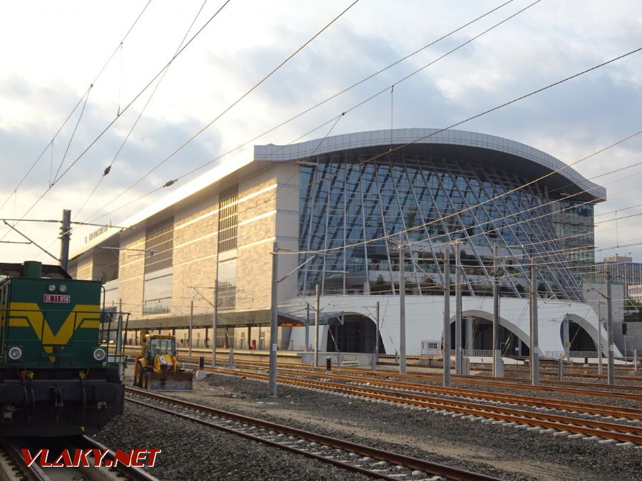 Nové hlavní nádraží v Ankaře