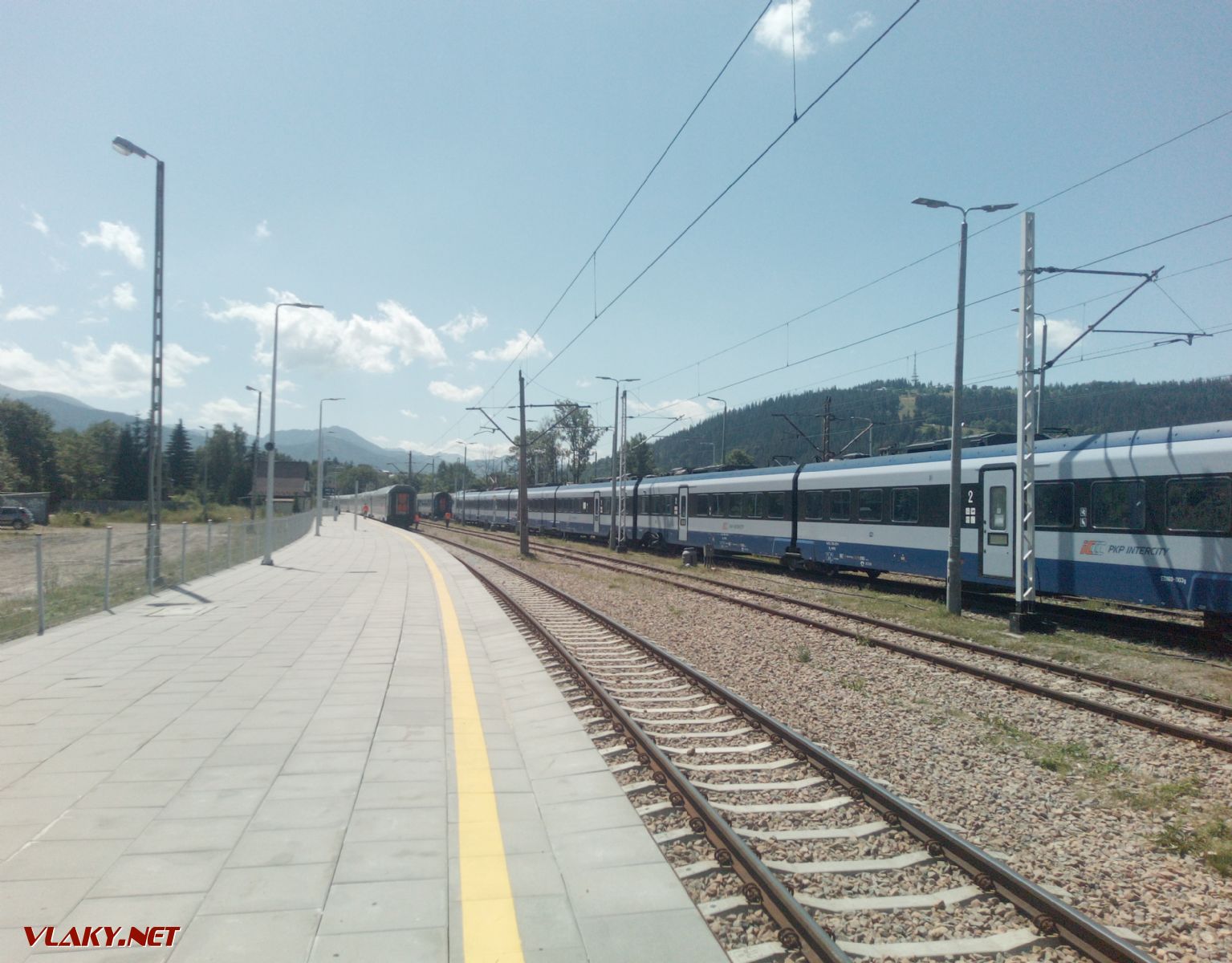 Dočasná stanica v podtatranskom mestečku Zakopane