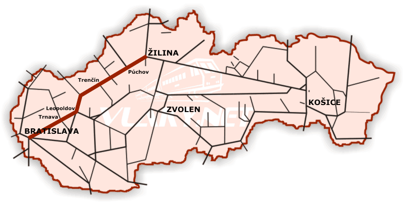 ŽSR 120: Bratislava - Žilina