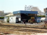 03.06.04 - Sousse: vozidlo pro opravu trakčního vedení u strojové stanice          
