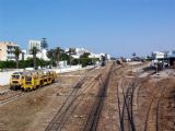03.06.04 - Sousse: nádraží se soupravou vlaku Grandes Lignes DirectClim č. 5/72 do Tunisu   