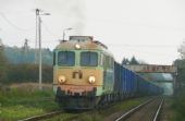 ST43.245, 11.10.2014, Scinawka Srednia, vjíždí do stanice s nákladním vlakem z Klodzka, © Tomáš Ságner