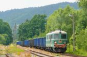 ST43.189, 22.6.2015, Nowa Ruda Slupiec, na postrku 26 vozovýho nákladního vlaku do Scinawky Srednie, vpředu ST43-265, © Tomáš Ságner