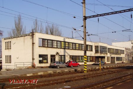 Výpravná budova stanice; 28.1.2006 © Miroslav Sekela