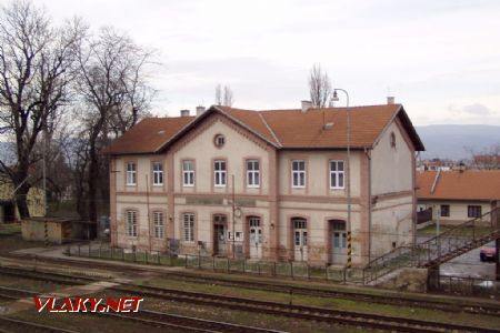 Budova stanice; 20.1.2007 © Miroslav Sekela