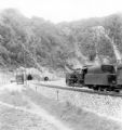 Nákladný vlak s rušňom radu 534.03 v roku 1953 © archív ŽSR - MDC