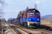 M62.1202 + SM42.2553, 14.11.2015, Bierkowice, s nákladním vlakem do Klodzka, na postrku M62-7039, © Tomáš Ságner
