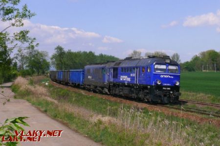 M62-1202 + ST43-2335, Paczków, s nákladním vlakem TMS 624006 z Barda Przylku do Stawu, 25.4.2018 @ Tomáš Ságner