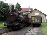 02.07.05 - Křimov: železniční muzeum spolku Loko-Motiv Chomutov - 414.407 a M 120.485