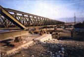 Výstavba mostov rok 1998 - 1999 © archív, Ing. Ľubomír Chromý