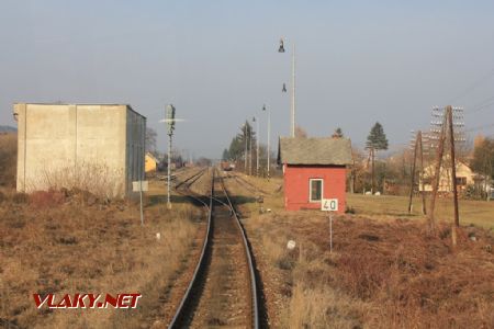 Humenské zhlavie stanice; 17.11.2011 © Marek Gróf