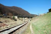 Železničná treť smer Brezno. Breznianske zhlavie. 22.3.2014 © Ivan Wlachovský