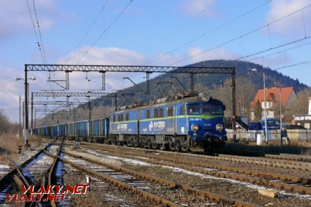 Boguszów-Gorce ET41-059 s nákladním vlakem v trase Czarny Bór - Poniec @ Tomáš Ságner