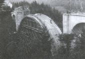 Uľanský viadukt - obnova 1945