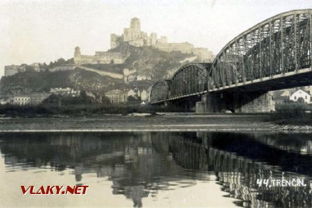 Most počas vojnového Slovenského štátu © archív ŽSR - MDC